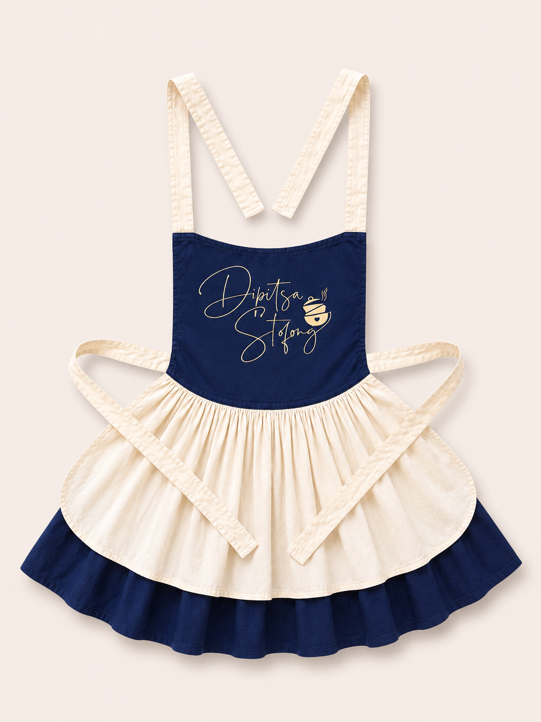 Signature Navy Apron