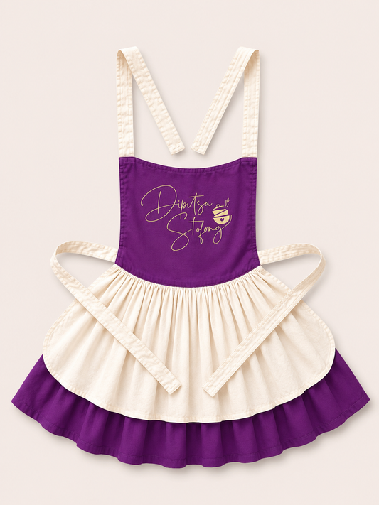 Signature Purple Apron