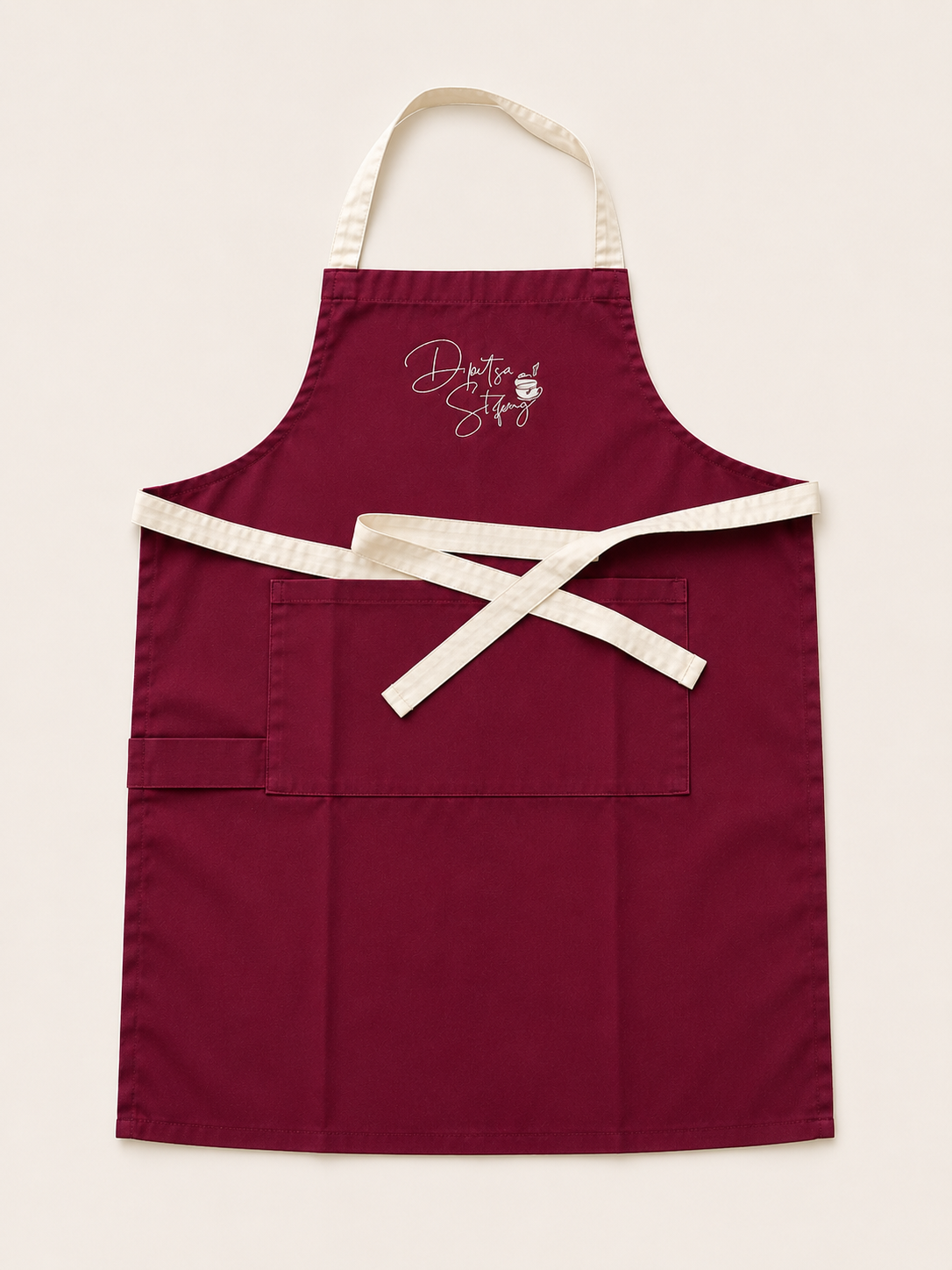Essential Maroon Apron