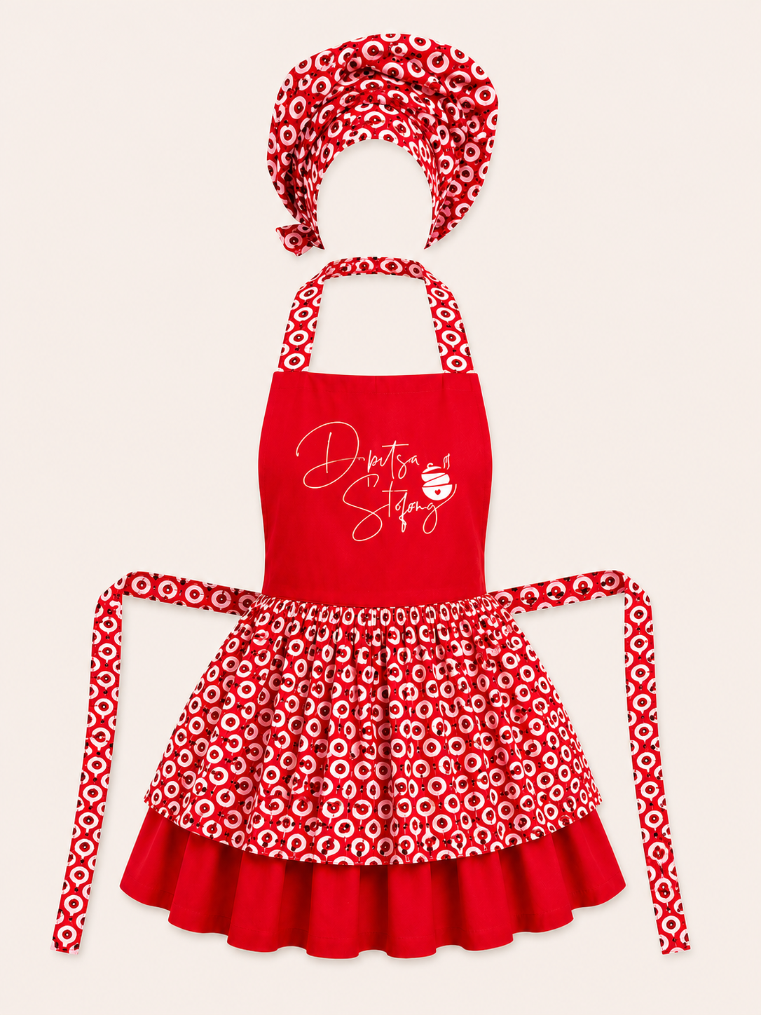 Premium Red Apron