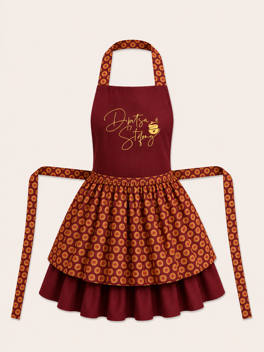 Premium Maroon Apron