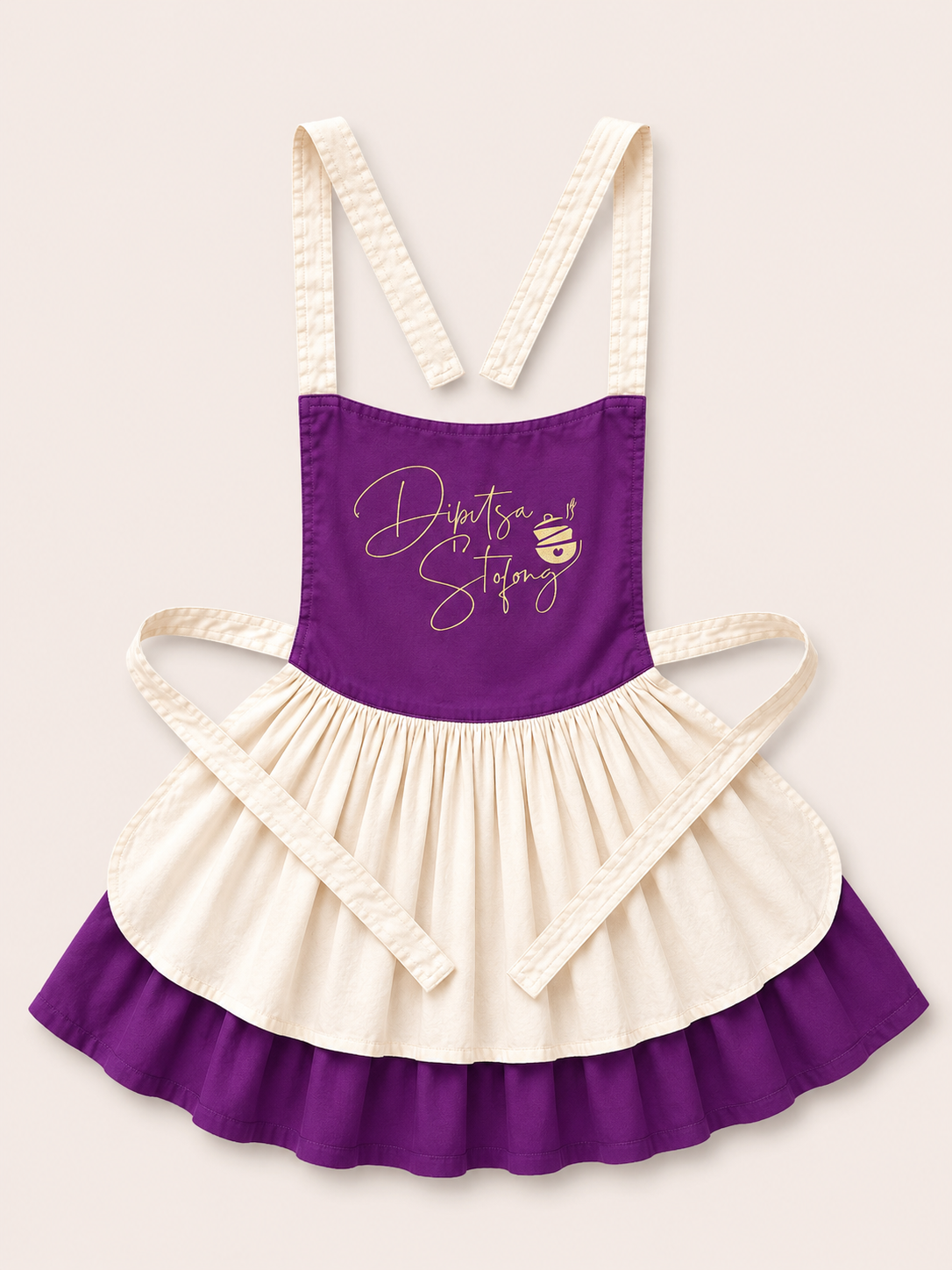 Signature Purple Apron